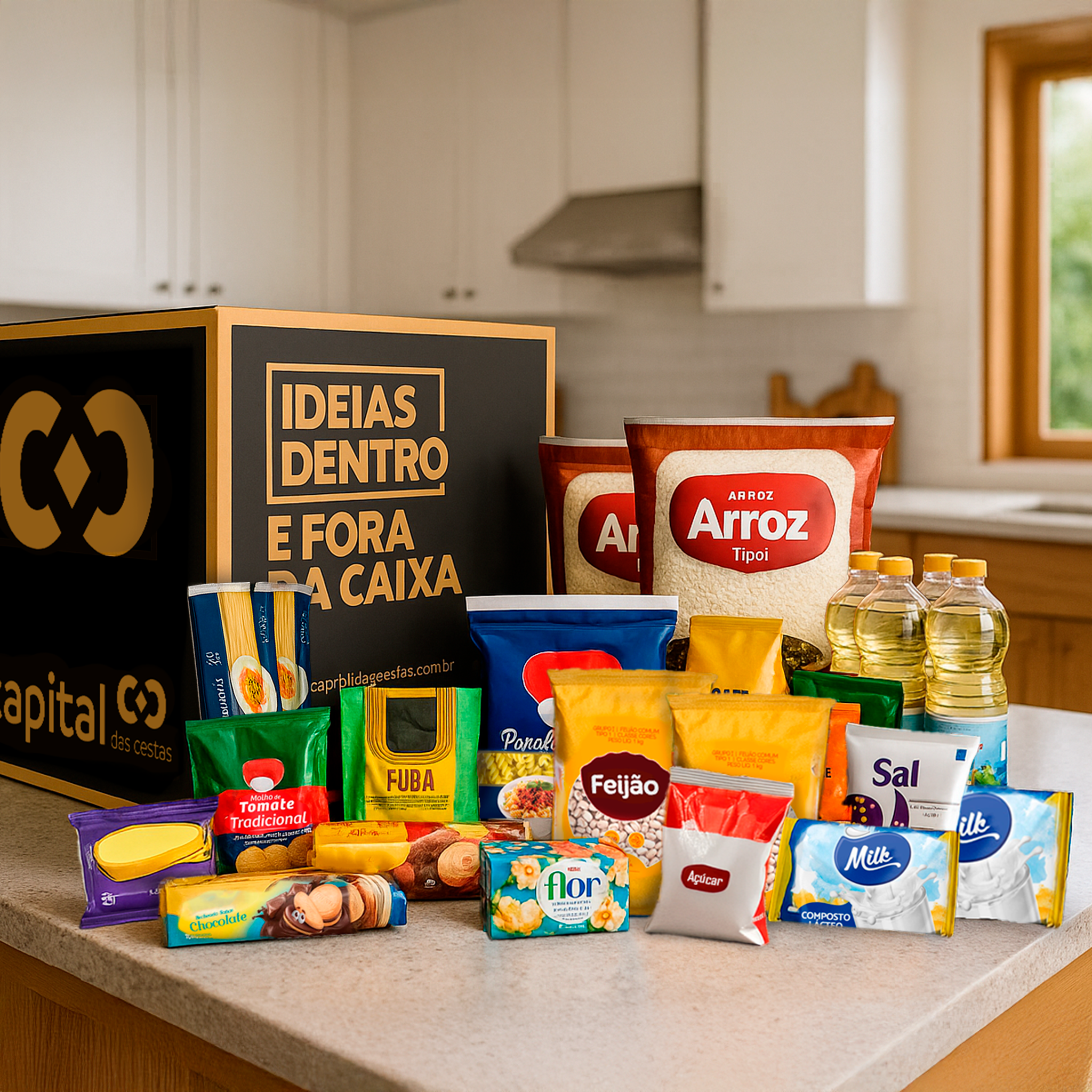 Cesta Modelo Posto de Combustível